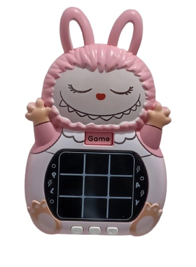 Labo Labo Labubu Electronic Tic Tac Toe Game for Kids – Fun Touch Screen XO Game – Interactive Brain Toy 3+ - Image 1